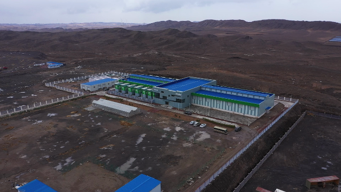 中国大脑 西部云基地航拍