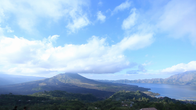 印度尼西亚巴厘岛火山