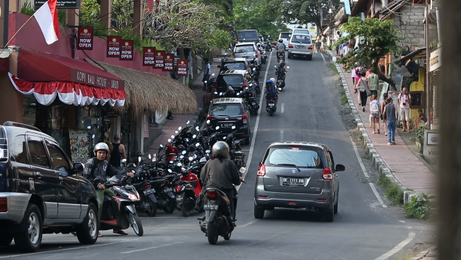 印度尼西亚巴厘岛街道