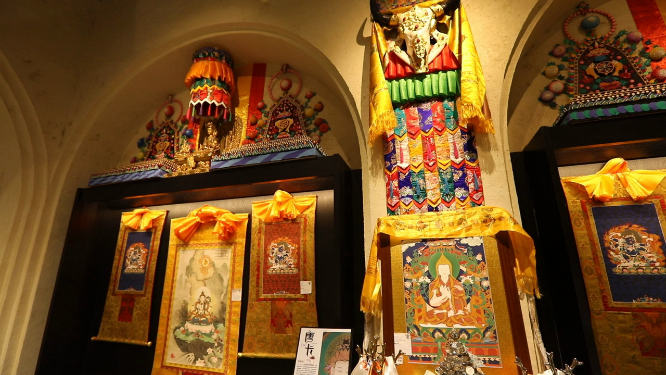 唐卡成品展示
