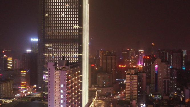城市夜景空镜