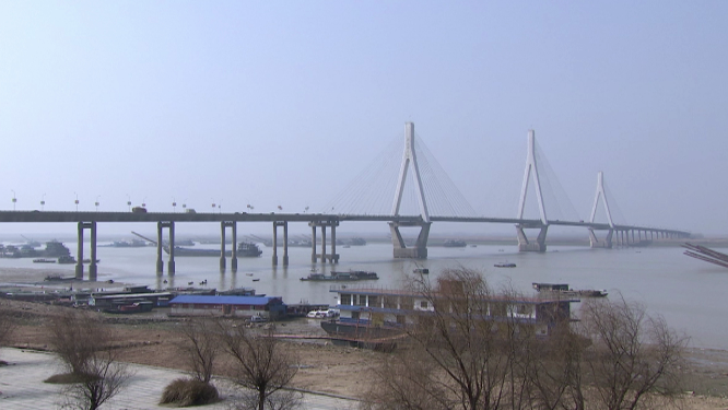 湖南岳阳洞庭湖大桥