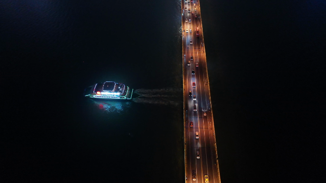 长沙城市建筑夜景
