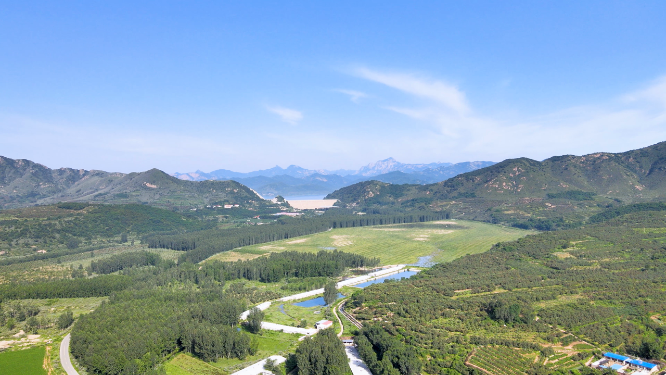 东北乡村振兴风景风光航拍