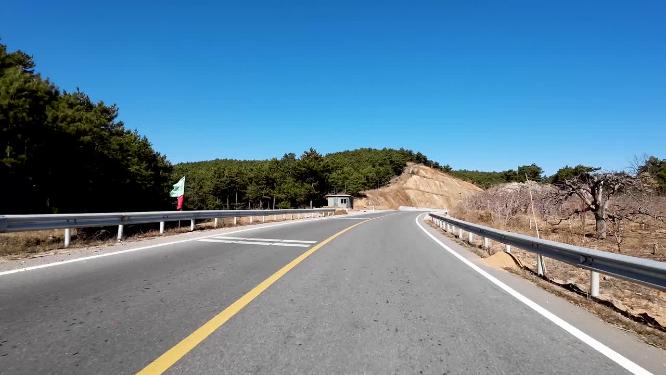乡村道路公路实拍4K