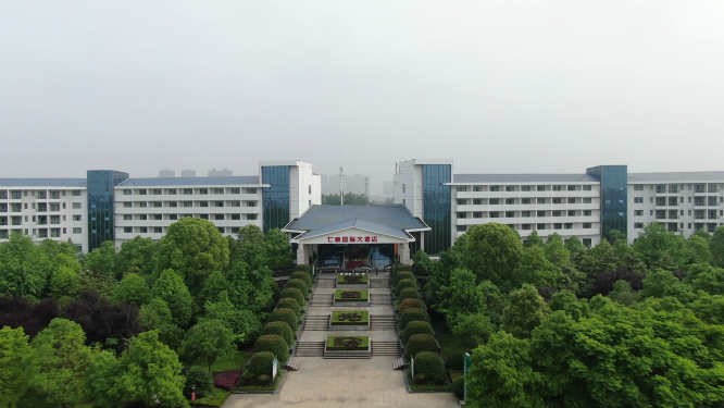 湖北潜江七喜国际大酒店航拍