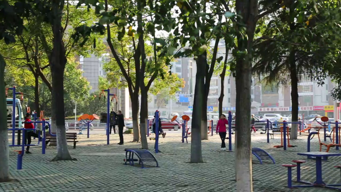 湖北荆门天鹅广场场景拍摄