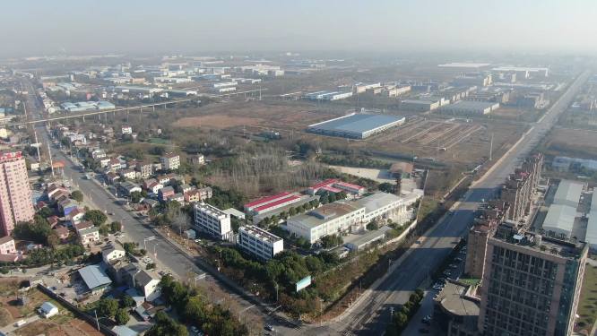 正在建设的工业园