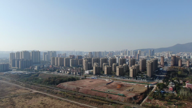 高楼林立的城市