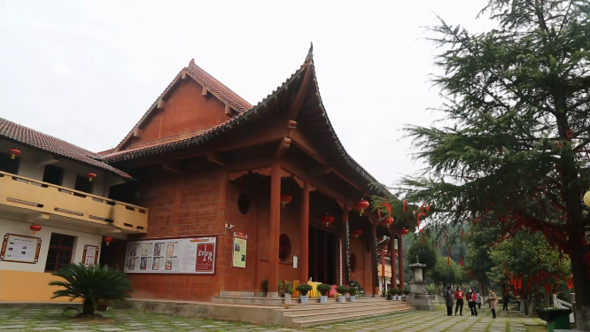 湖北荆门千佛禅寺院摄影