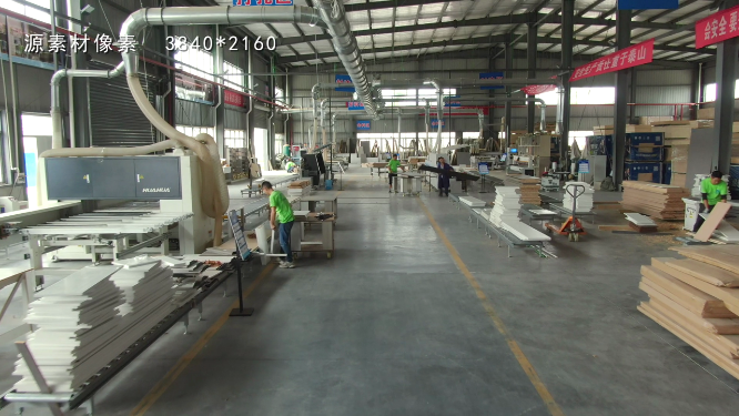 湖北荆门家具工厂板材打包 