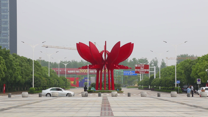 湖北荆门潜江地标 