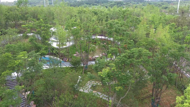 湖北十堰园航拍