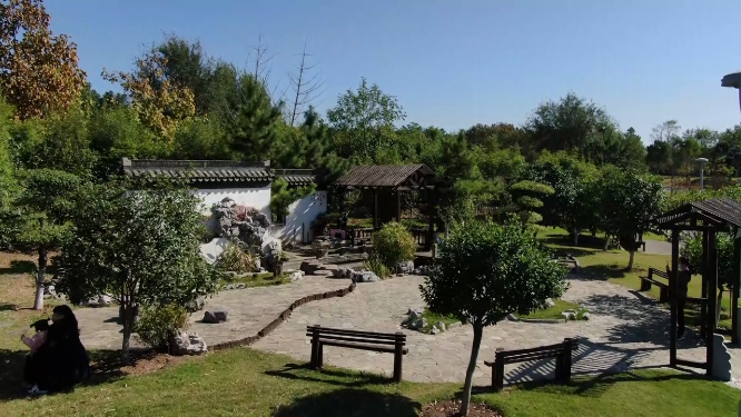 湖北荆门植物园场景拍摄