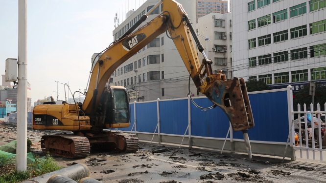 湖北荆门道路破碎机施工 