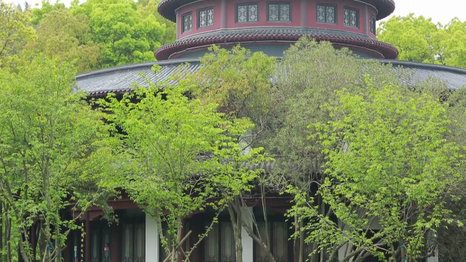 湖北荆门龙泉公园前门印象馆 
