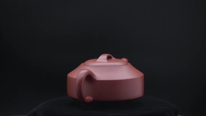 博物馆里的紫砂壶展品