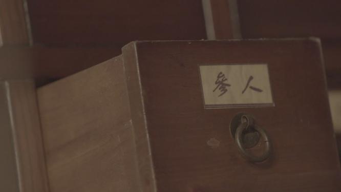 中药房里的人参