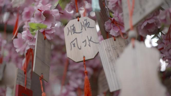 祈福许愿树