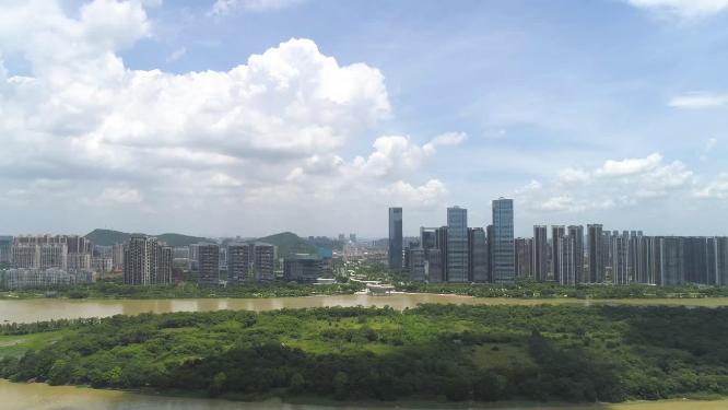 德胜河金凤凰航拍