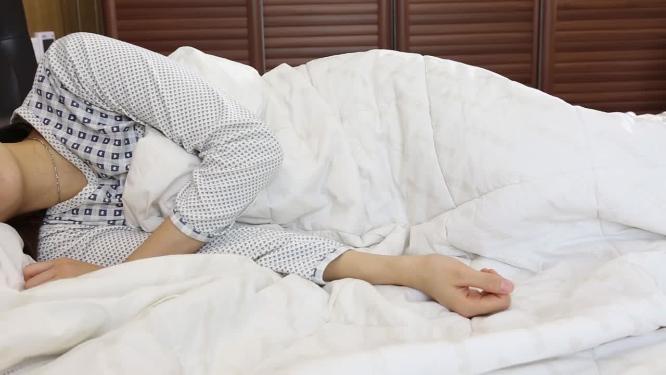 健康生活女人睡觉