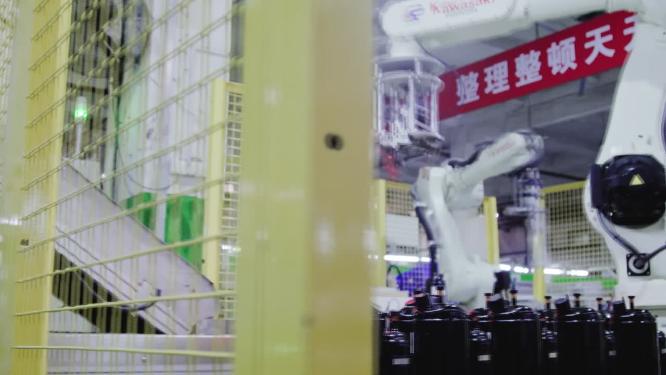 自动化生产车间空调冰箱车间压缩机