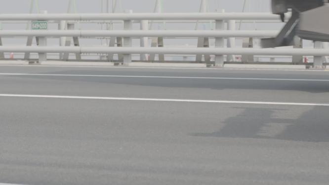 高速路桥面车流