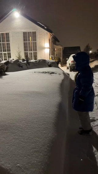 雪地玩耍