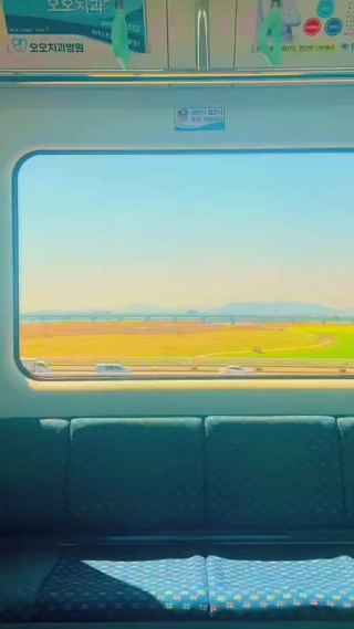 列车上看沿途美景