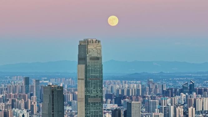 长沙圆月航拍合集