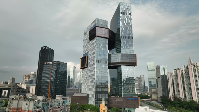 原创深圳CBD城市建筑 4K航拍宣传片 