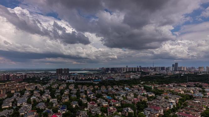 长沙县暴雨来袭延时