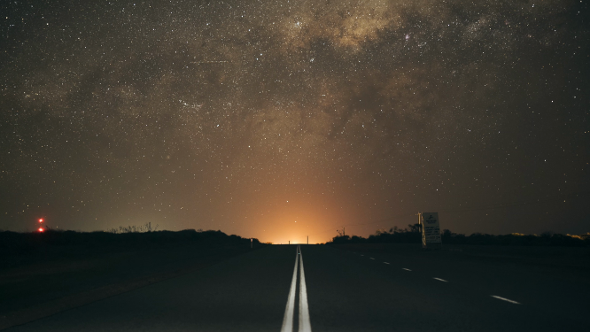 4K澳大利亚公路星空延时