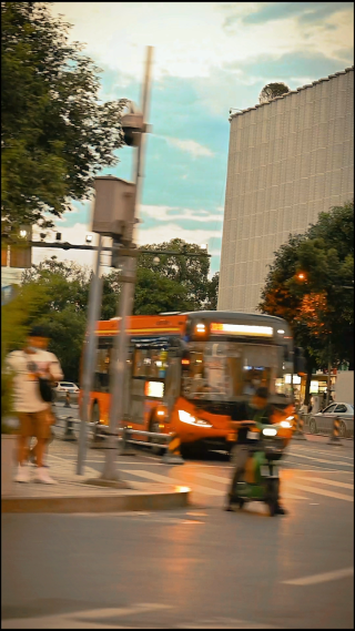 城市街景 竖屏