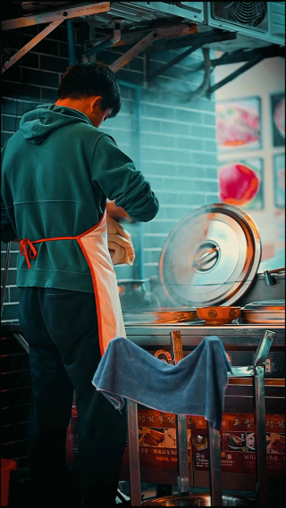 城市街头生活劳作人文拍摄
