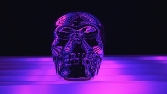 LED头骨