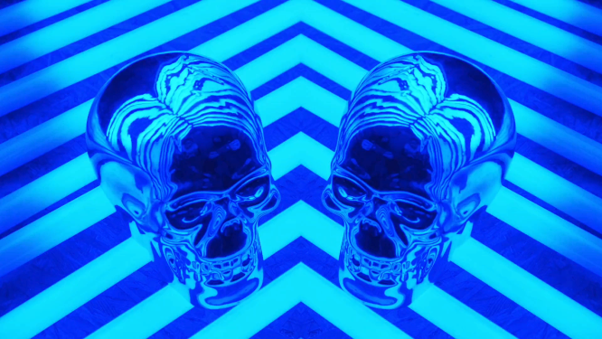 LED头骨