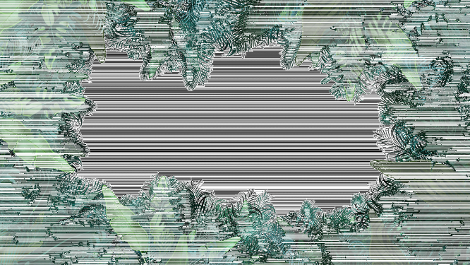 绿色丛林草丛氛围背景