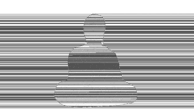 动感闪光佛主雕像通道