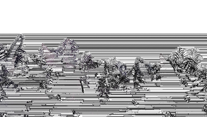 紫色丛林草丛氛围背景