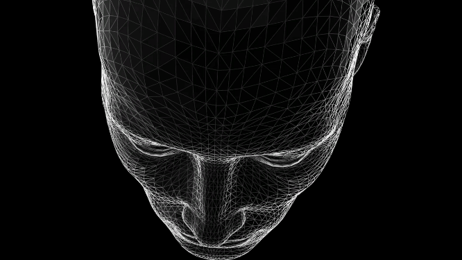 3D立体人脸左右移动