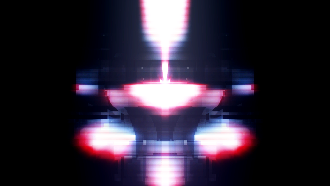 科幻感空间穿梭VJ大屏素材