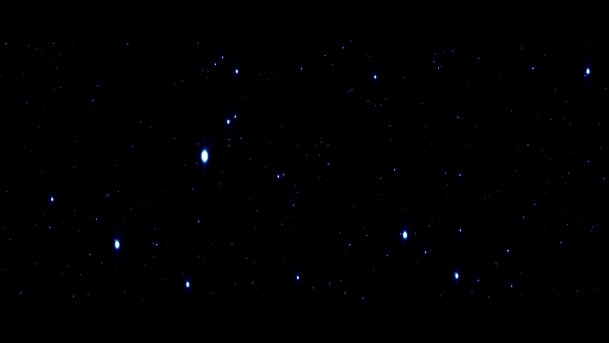 星空穿梭vj大屏素材