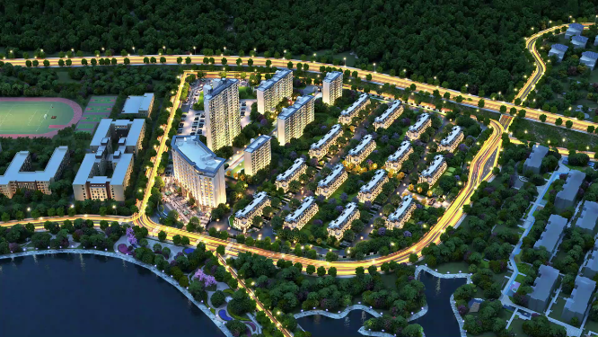 数字城市道路区位三维动画