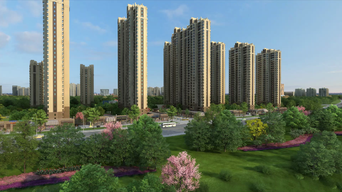住宅小区园林景观动画素材（组合）