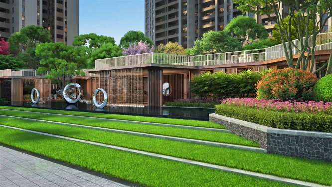 新中式住宅园林景观动画（合集）