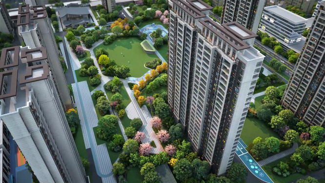 地产建筑园林景观动画（组合）
