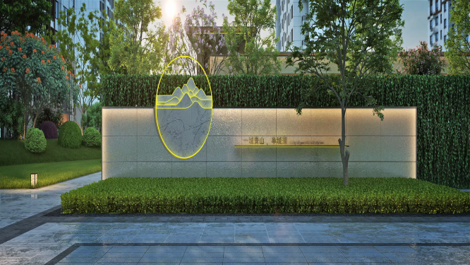 高端新中式园林景观动画素材（合集）