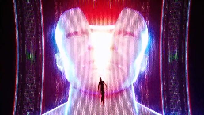 炫酷科幻人物场景套装VJ大屏素材