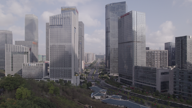 南宁五象新区建筑 